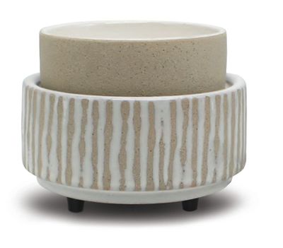 Taupe & Ivory Wax Melter