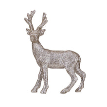 Load image into Gallery viewer, Silver Glitter Deer
