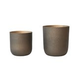 Textured Metal Planters