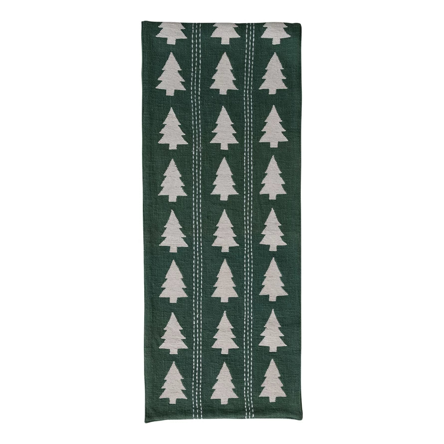 Trees Pattern Table Runner