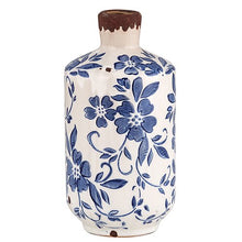 Load image into Gallery viewer, Vintage Blue Bottle Vase

