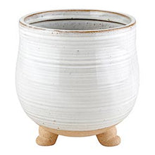 Load image into Gallery viewer, Round Planter with Legs
