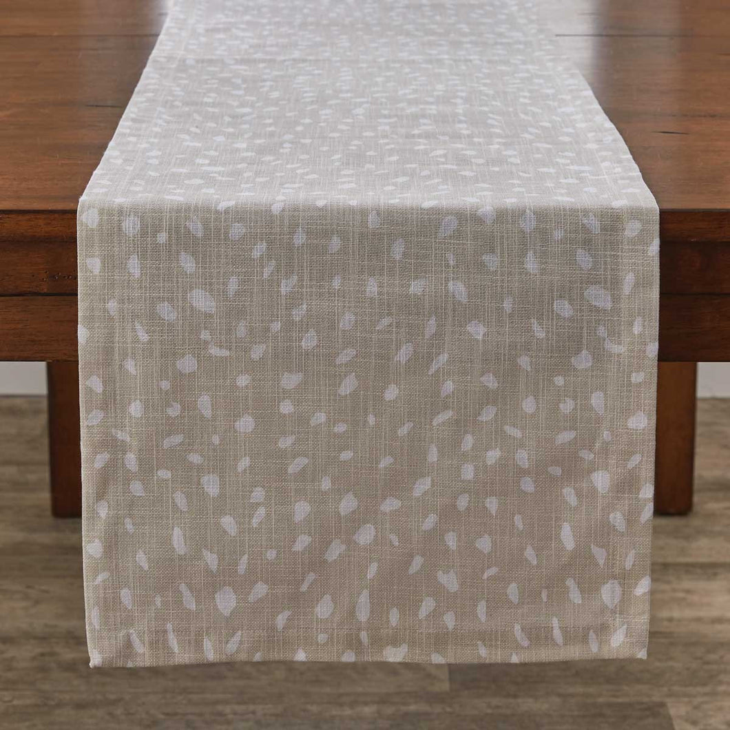 Fawn Printed Table Runner