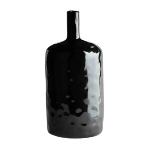 Black Stoneware Vases