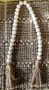 White Washed Beads