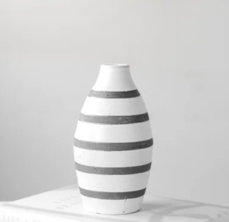 Horizontal Stripe Vase