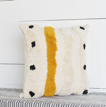 Load image into Gallery viewer, Natural &amp; Mustard Pillow
