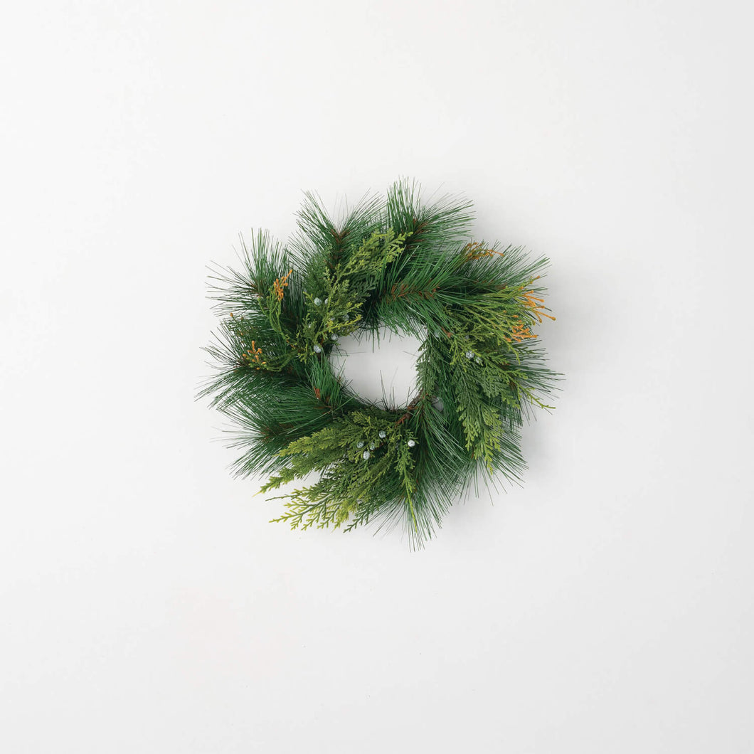 Mixed Pine & Juniper Wreath