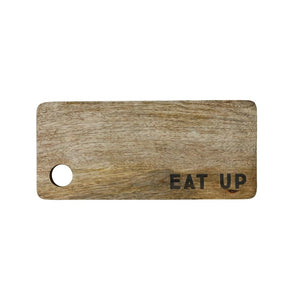 Eat Up Mango Wood Cheese/Cutting Board