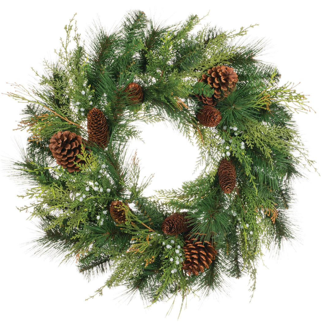 Mixed Pine Wreath